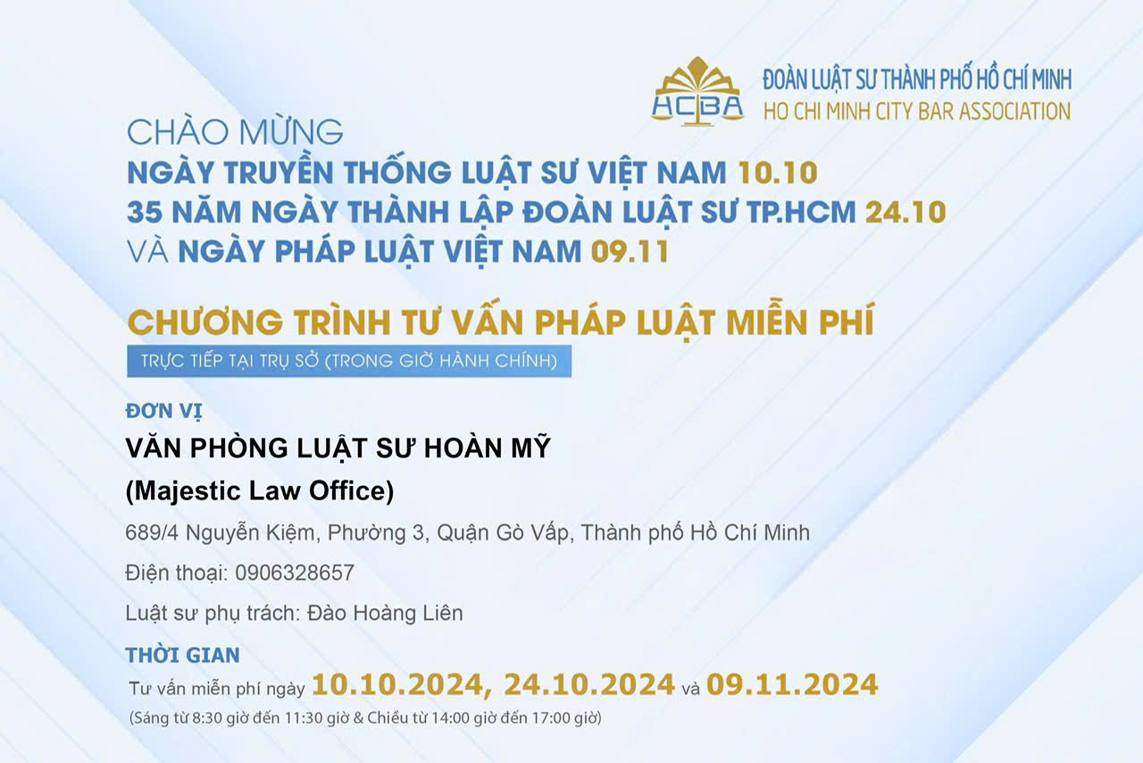 Tư vấn PL miễn phí